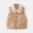 thumbnail image 1 of Kids Puffer Vest Kids Boys Girls Winter Vest Casual Lightweight Windproof Down Jacket Sleeveless Winter Outfits for Kids 18-24 Months, 1 of 3