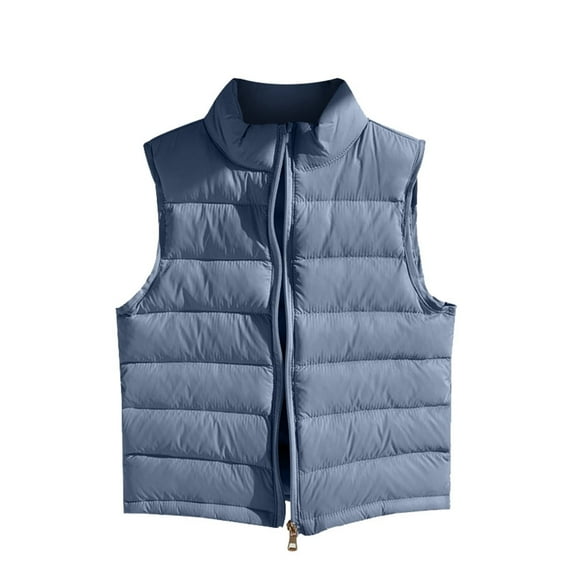 Kids Puffer Vest Kids Winter Vest Casual Lightweight Cute Jackets Sleeveless Child Down Jacket for Girls 2-3 Years