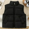 thumbnail image 1 of Girls Puffy Vest Lightweight Sleeveless Outerwear Vests Kids Boys' Outerwear Vests Toddler Vest Girl 8-9 Years, 1 of 3