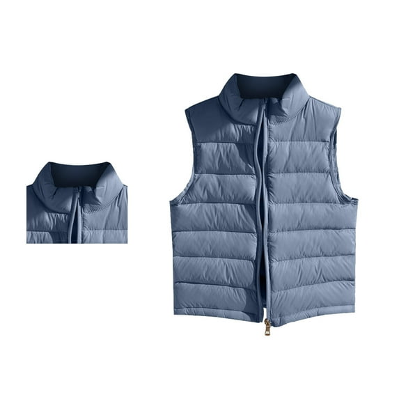 Kids Puffer Vest Sleeveless Lightweight Girls' Outerwear Jackets & Coats Winter Vest Girls Clothing Size . 4-5 Years