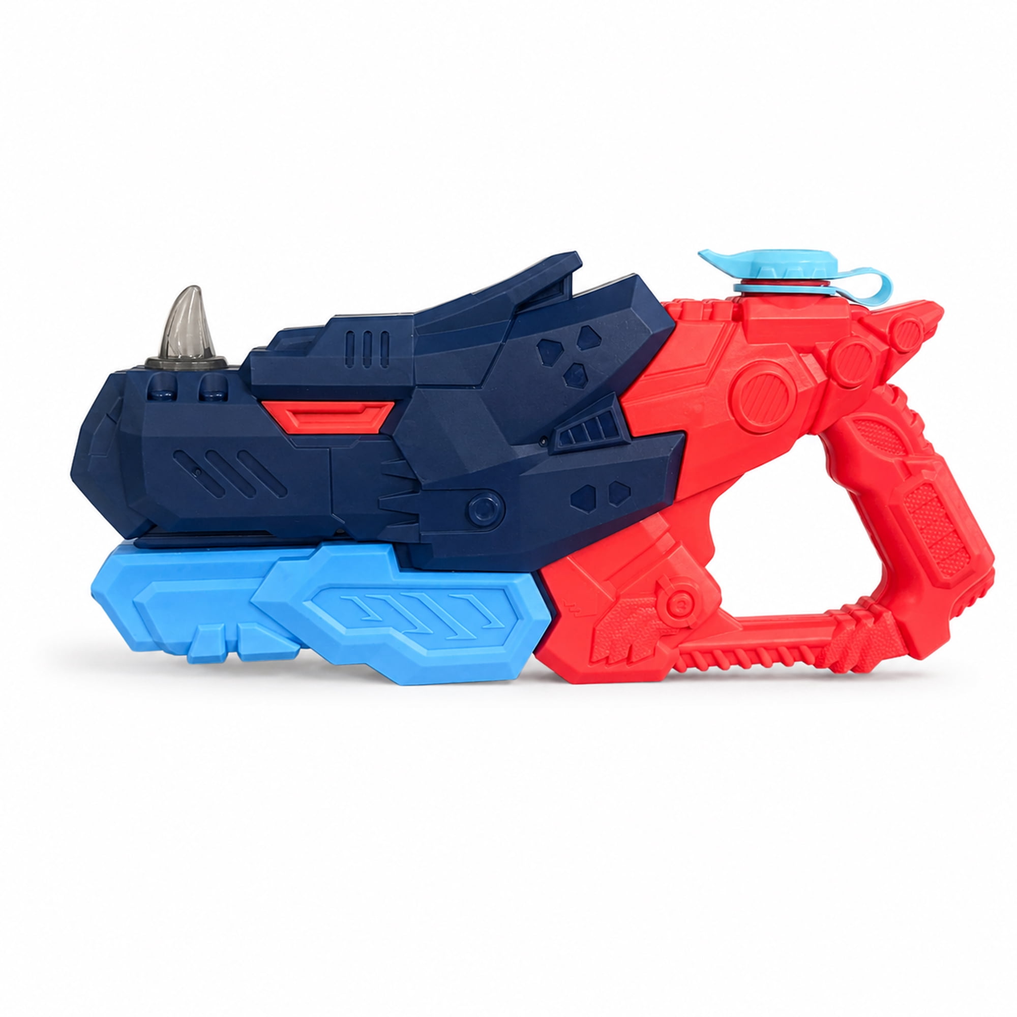 Kids Pump Action Water Blaster Toy, 13 Inch Outdoor Squirt Toy for Pool, Beach, Backyard Summer Play, Ages 3+