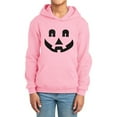 thumbnail image 1 of Kids Pumpkin Hoodies Funny Skeleton Sweatshirt Soft Fleece Jacket,D-Pink 150, 1 of 4