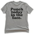 thumbnail image 1 of Kids Punch Today In The Face T-shirt, Youth Kids Boy Girl T-Shirt, Motivational Shirt, Inspirational Shirt, Dark Heather Gray, Large, 1 of 4