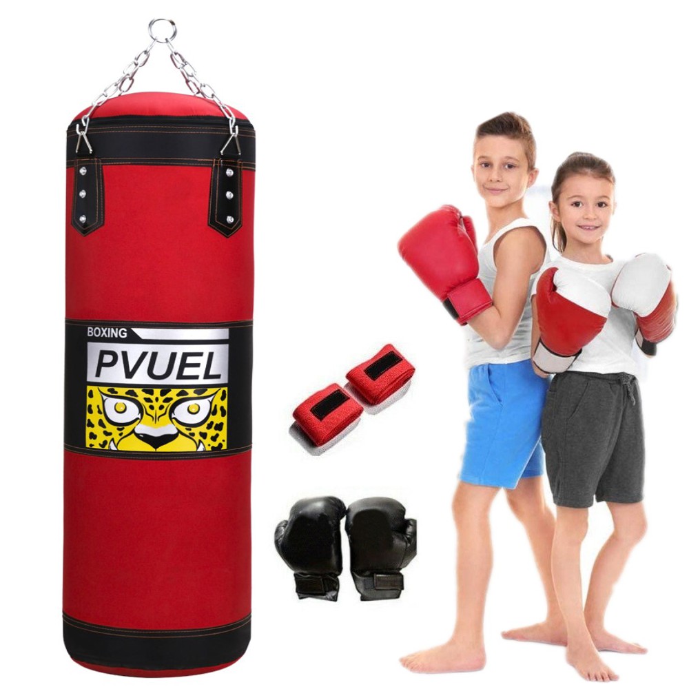 Kids Punching Bag, Punching Bag for Kids 39 Inch Ninja Boxing Bag for