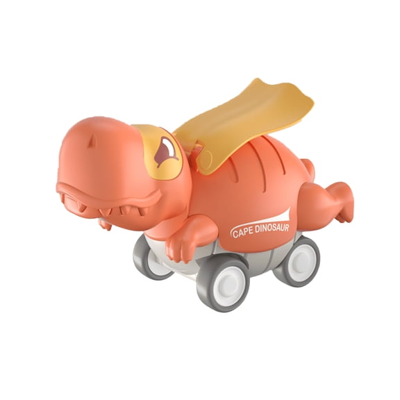 Kids' Push Button Toy Car, Baby Dinosaur Sliding Car, Decompression Car Toy For Toddlers With Interactive Press-And-Go Mechanism, Suitable For Indoor Outdoor Play