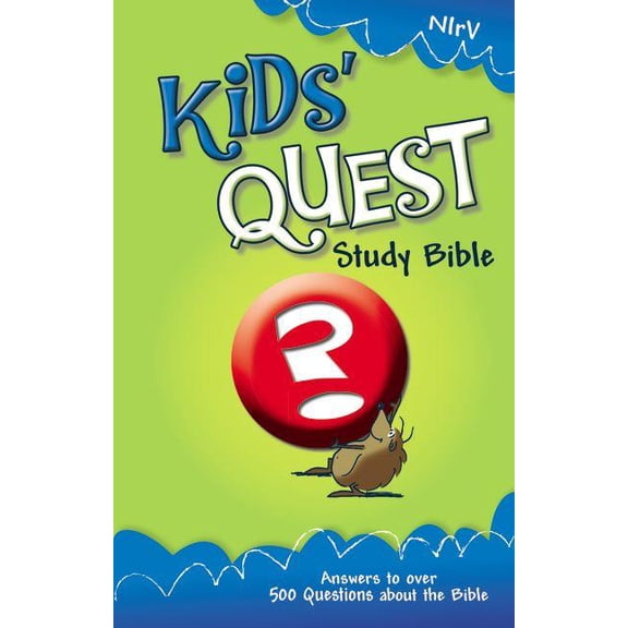 Pre-Owned Kids' Quest Study Bible-NIRV: Real Questions, Real Answers (Hardcover)