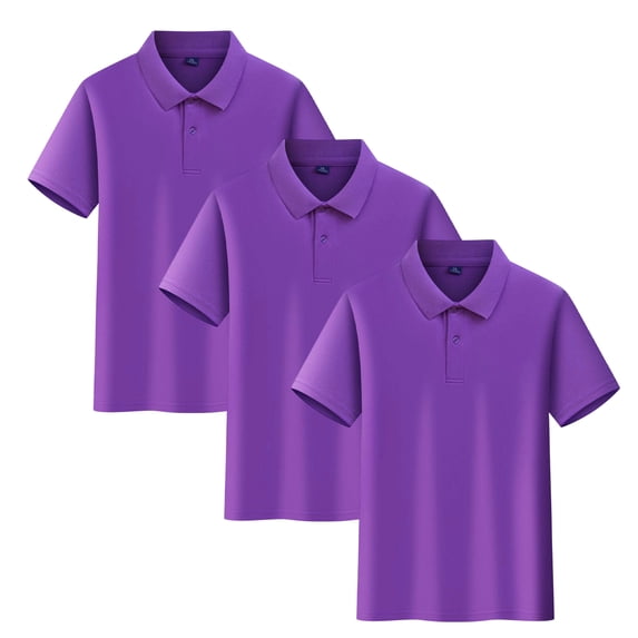 Kids' Quick Dry Base Layer Polo Class Polo Shirt PE Clothing Collared Sports Activity Top