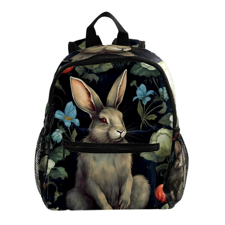 Kids Rabbit Bunny Backpack for Boys and Girls 12 inch