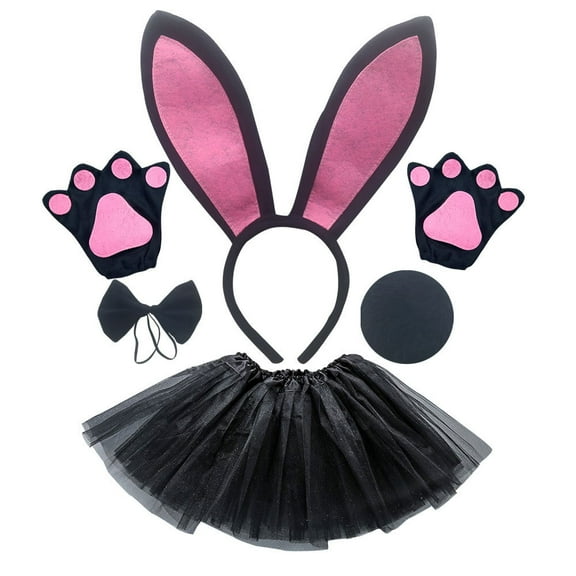 Kids Rabbit Costume Set Easter Animal Bunny Dress Up Outfits