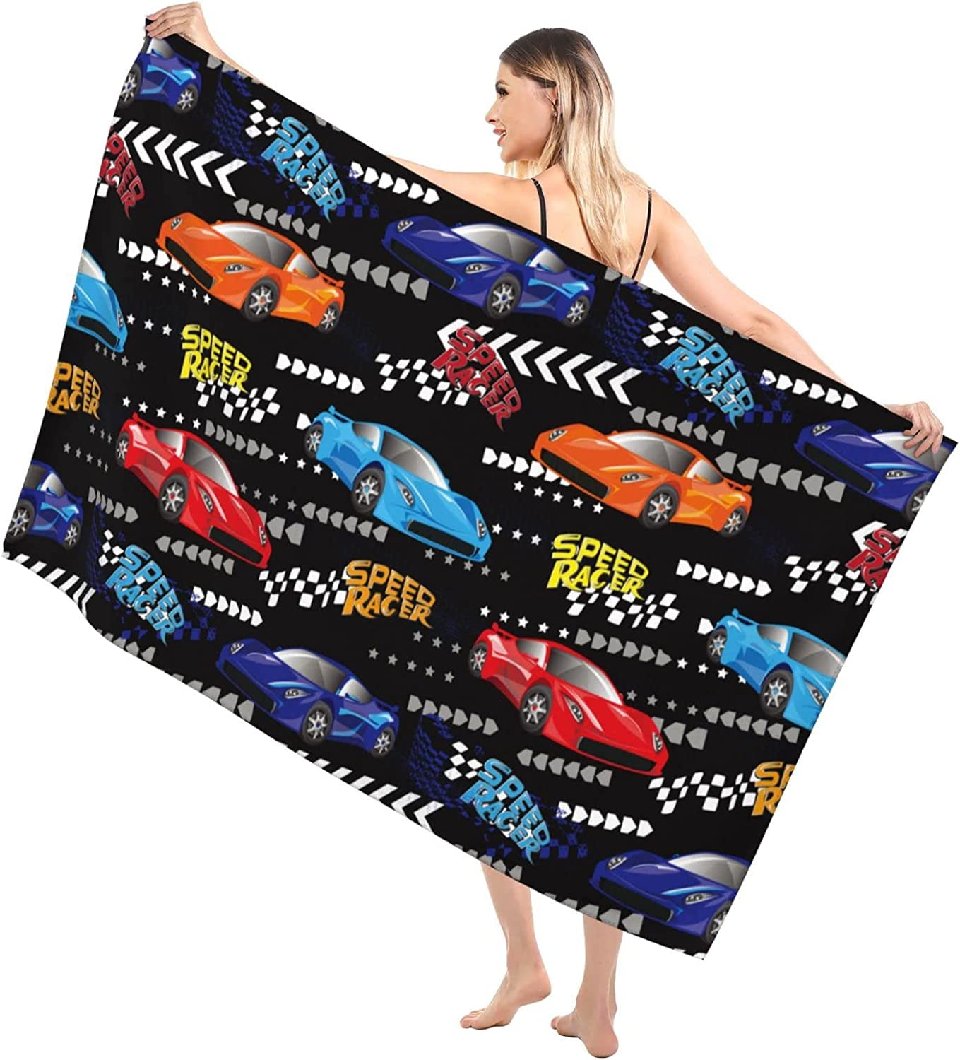 It's Just A Hobby Sprint Car Beach Towel