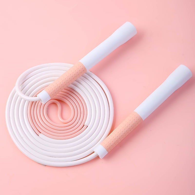 Kids Racing Jump Rope Student Sports Equipment Silicone Jump Rope Comfortable Anti-Slip Handle Fitness Training Rope for Children