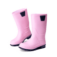 thumbnail image 1 of Kids Rain Boots Easy-On Lightweight Waterproof Non-Slip Sole for Boys & Girls Outdoor Play Rainy Day Comfortable, 1 of 6