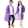 thumbnail image 1 of Kids Rain Jacket, 2 Pack Rain Ponchos for Kids - Reusable Raincoats for Boys and Girls Waterproof Outdoor Rain Gear, 1 of 7