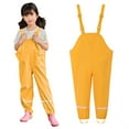 thumbnail image 1 of Kids Rain Pants Proof Waterproof Jumpsuit Puddle Pants Lightweight Reflective Camping Hiking Hunting Kids Fishing Gear For Toddler, 1 of 9