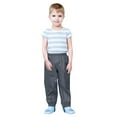 thumbnail image 1 of Kids' Rain Pants, Waterproof Trousers for Boys and Girls, Full Length Protection for Outdoor Activities, Playground, and Wet Weather, Durable and Functional for Ages 1-12 Years - Black, 1 of 6