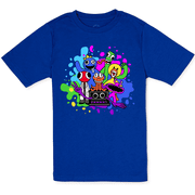WALL-E MART Kids Rainbow Friends Graphic T-Shirt Size 6-7