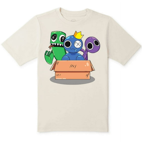 Kids Rainbow Graphic T-Shirt Size 6-7