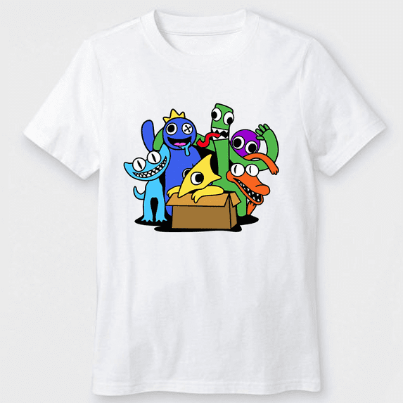 Kids Rainbow Graphic T-Shirt Size 8