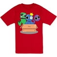 thumbnail image 1 of Kids Rainbow Graphic T-Shirt Size 8, 1 of 2