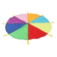 Kids Rainbow Parachute Physical Exercise Sensory Training Kindergarten kids-rainbow-parachute-physical-exercise-sensory-training-kindergarten