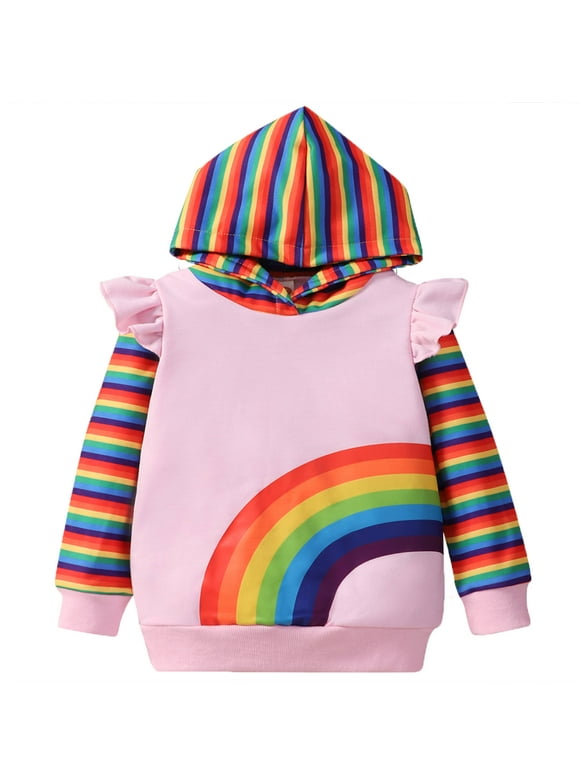 Rainbow Hoodie Kids