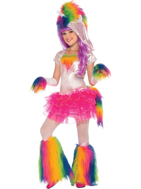 Kids Rainbow Unicorn Child Costume