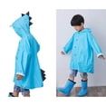 thumbnail image 1 of Kids Raincoat Waterproof Kids Rain Jacket Reusable Kids Ponchos with Hood Waterproof Poncho 4-5 Years, 1 of 5