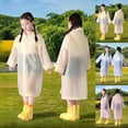 thumbnail image 1 of Kids Raincoat,Yellow Jacket,Girls Rain Jackets Size 10-12 Toddler Kids Raincoat Boys Girls Rain Jacket Waterproof Rain Poncho Reusable Outwear Rainwear Rain Suit #07, 1 of 4