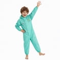 thumbnail image 1 of Kids Raincoats For Toddler Boys And Girls Waterproof Rain Jacket Cartoon Toddler Rain Wear Children Rain Poncho Green 6-7 Years, 1 of 7