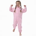 thumbnail image 1 of Kids Raincoats For Toddler Boys And Girls Waterproof Rain Jacket Cartoon Toddler Rain Wear Children Rain Poncho Pink 8-9 Years, 1 of 6