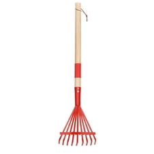 Mini Blue Rake Mini Rakes for Patio and Garden Use