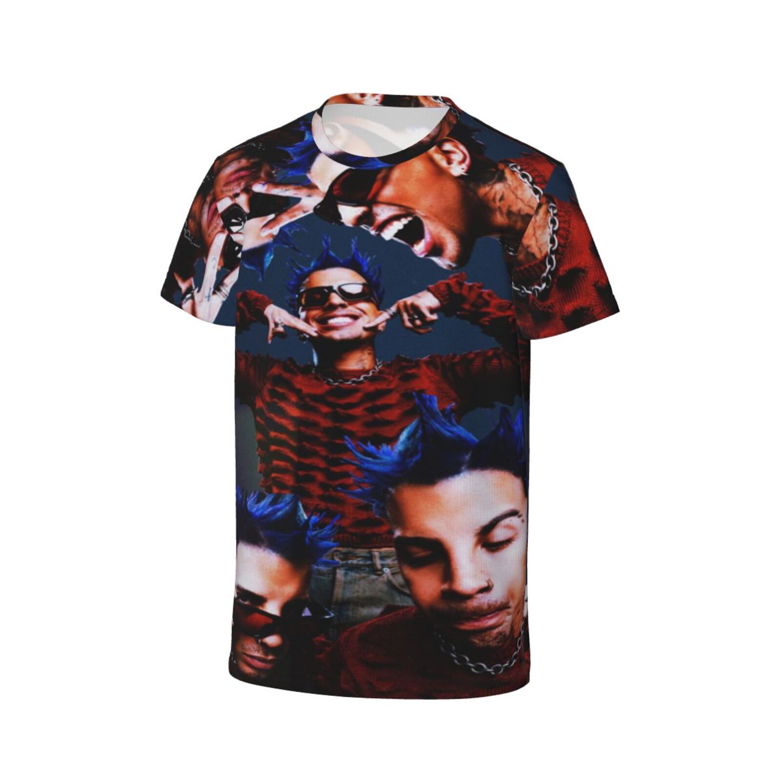 Kids Rauw Alejandro Graphic Tees Funny Cartoon 3D Print Short Sleeve T Kids rauw alejandro graphic tees funny cartoon 3d print short sleeve t