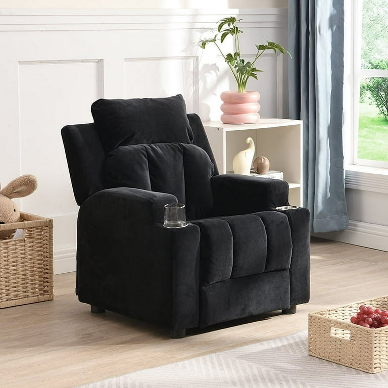 Crushed velvet recliner on sale chair