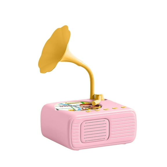 Kids Record Player under $5! CQCYD Kids Phonograph with Bluetooth and Sound Cards, Children's Early Education Music Player, Recording Toy for Learning and Christmas Gift