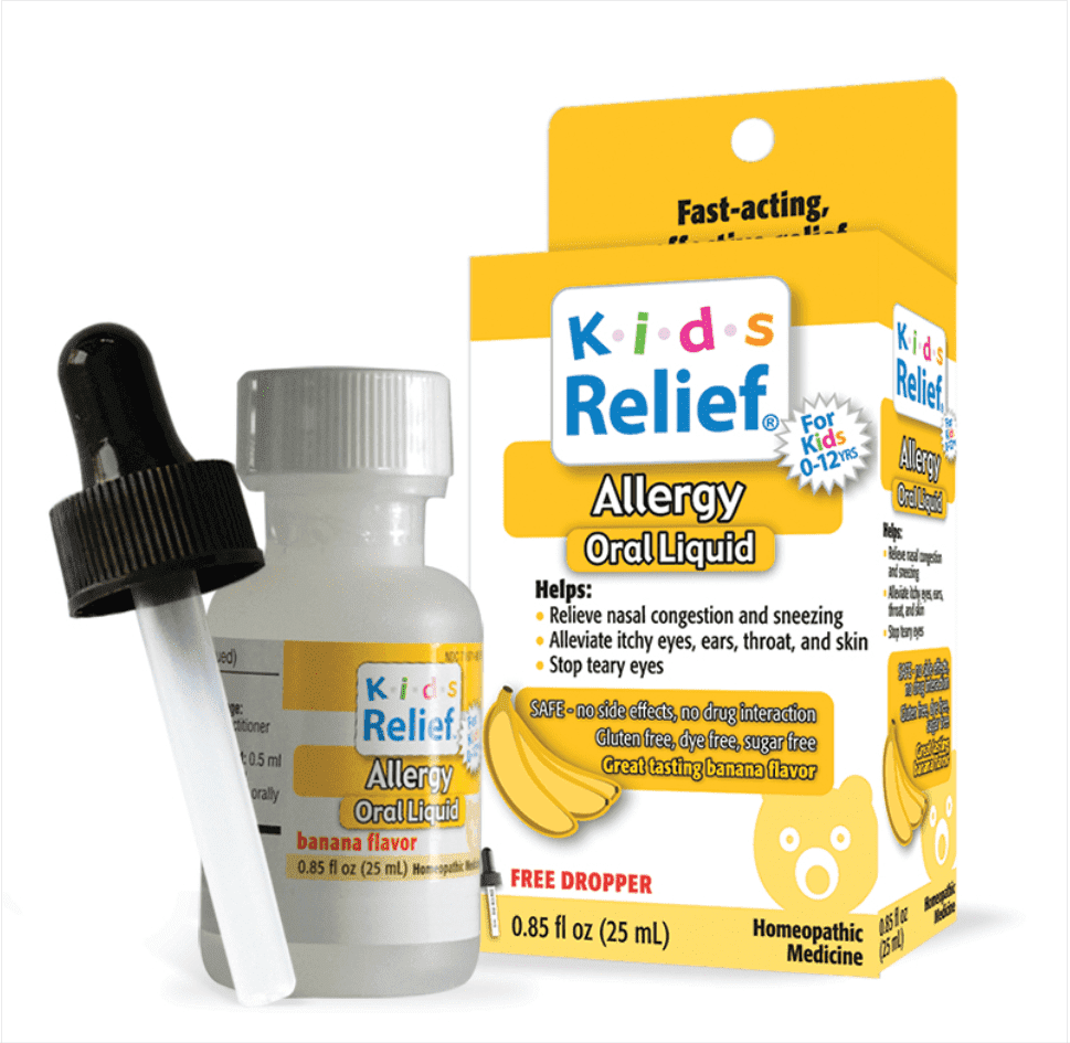 Kids Relief Allergy Oral Liquid Formula with Dropper, for Kids 0-9 Years