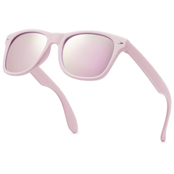 Kids Polarized Sunglasses for Boys Girls Age 3-12 Shatterproof UV400 Toddler Children Sun Glasses