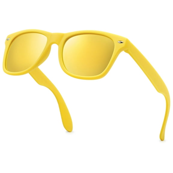 Kids Polarized Sunglasses for Boys Girls Age 3-12 Shatterproof UV400 Toddler Children Sun Glasses