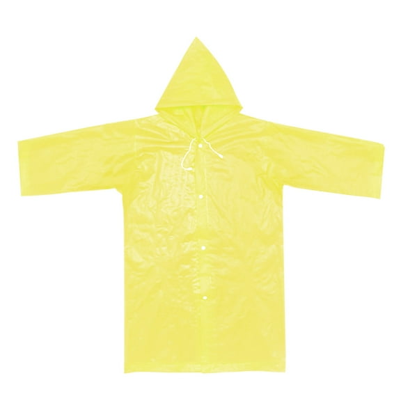 Kids Reusable Raincoat - EVA Clear, Lightweight, Hooded for Girls & Boys