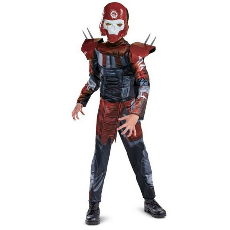 Boys Skull Soldier Costume Small (4-6) : : Toys & Games