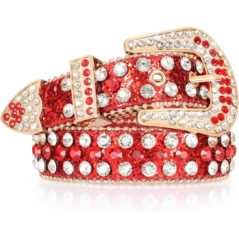 Kids Rhinestone Western Belt for Girls Boys, Cowboy Cowgirl  display picture 1