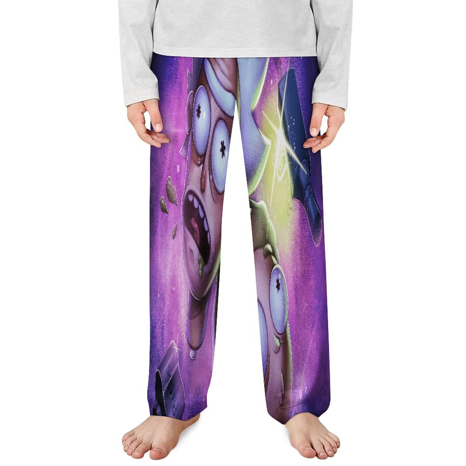 Kids Rick And Morty Pajamas Pant Comfortable Drawstring Lounge Pajama ...