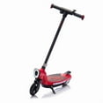 thumbnail image 1 of Kids Ride On Electric Scooter With Kickstand,Scooter Bell,Faster Speed And Longer Usage Time,Rear Brake,Wider Pedal,Non-Slip Handle,Colorful LED Lights,5.59-6.84 MPH For Kids 6+., 1 of 14