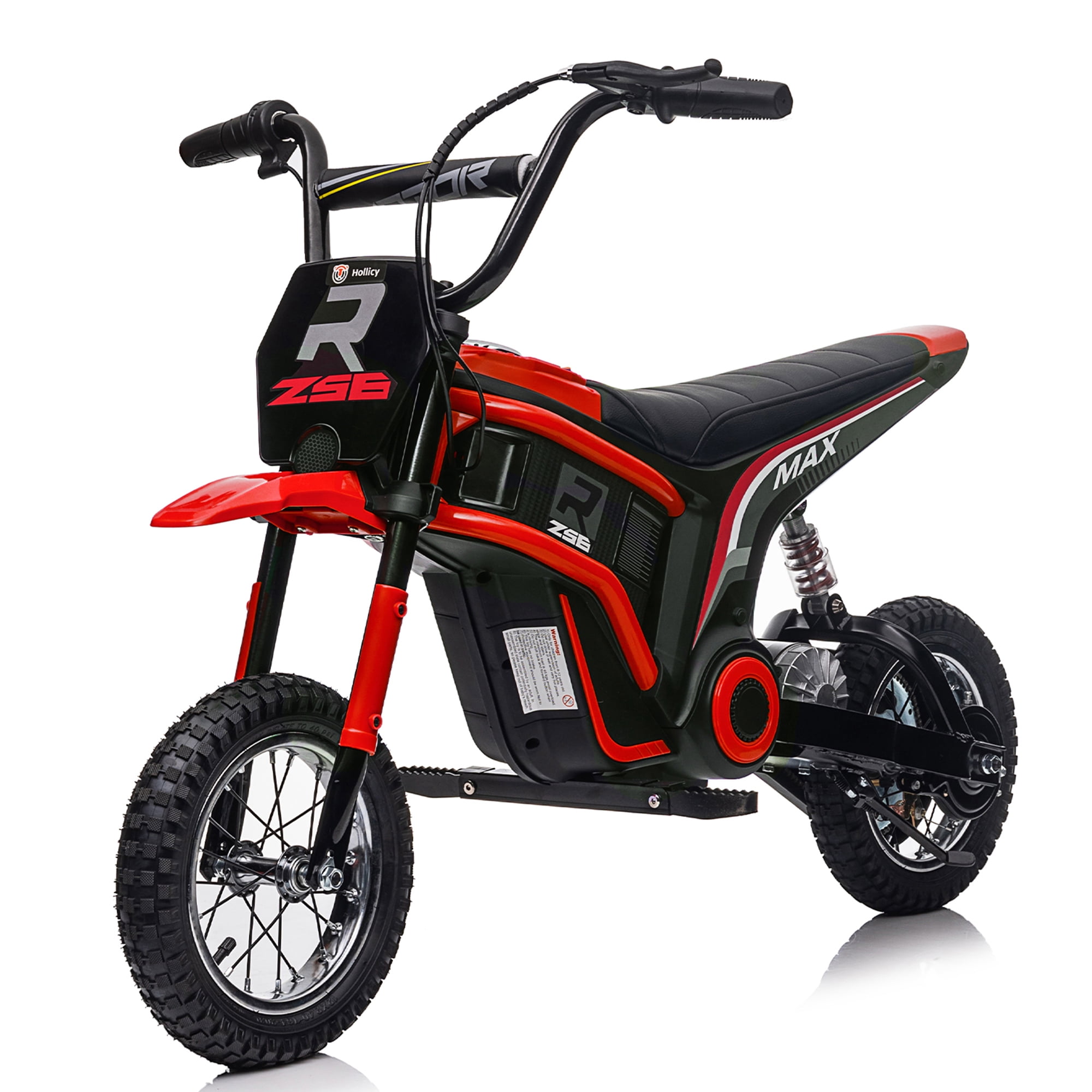 Kids Ride On 24V Electric Toy Motocross Motorcycle Dirt Bike Speed 14.29 MPH Electric Motorcycle for Kids 8 12 Years Old w EVA Inflatable Rubber Tires 2 Suspension Twist Grip Throttle Green Walmart ...
