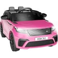 thumbnail image 1 of Kids Ride On Car with Remote, Licensed Land Rover Kids Electric Car, Ride On Toys for Kids 3-8 with Mp3 Player, Rocking, Pull Rod, Pink, 1 of 8