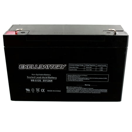 Kids Ride On Motorcycle & Cars 6V Toy Battery Replacement 6 volt Battery 12ah