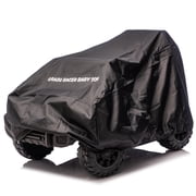 Kids Ride On Toy Car Cover, 420D Oxford Waterproof Outdoor Cover for Power Wheels Jeep, Electric Battery-Powered Kids Ride On Car, UV Dust Rain Snow Protection, Universal Toddler Toy Car Cover, Black