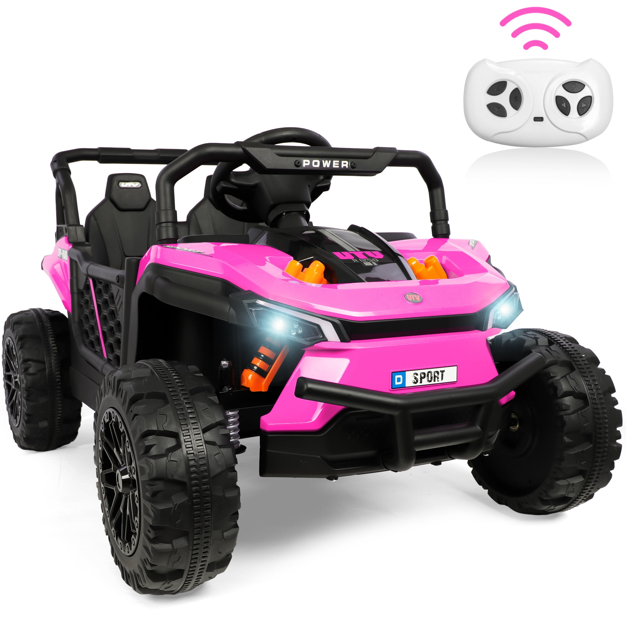 My lovely unicorn 12v powered cheap ride on