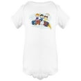 thumbnail image 1 of Kids Riding A Rocket Bodysuit Infant -Image by Shutterstock,  24 Months, 1 of 4