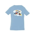 thumbnail image 1 of Kids Riding A Rocket T-Shirt Infant -Image by Shutterstock,  18 Months, 1 of 4