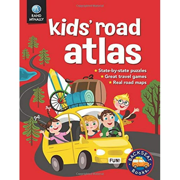 Pre-Owned Kids' Road Atlas (Paperback) 0528013416 9780528013416